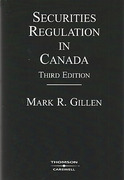Cover of Securities Regulation in Canada