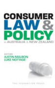 Cover of Consumer Law and Policy in Australia and New Zealand