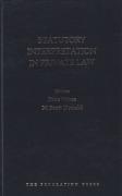 Cover of Statutory Interpretation in Private Law