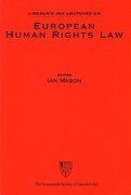 Cover of Sir Thomas More Lecture 2002: European Human Rights Law