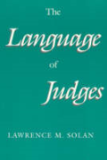 Cover of The Language of Judges