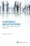 Cover of Contract Negotiations: Skills, Tools, and Best Practices