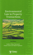 Cover of Environmental Law in Property Transactions