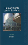 Cover of Human Rights Law in Scotland