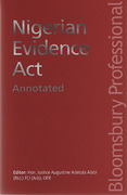 Cover of Nigerian Evidence Act: Annotated