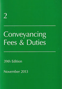 Cover of Lawyers Costs &#38; Fees: Conveyancing Fees &#38; Duties