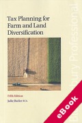 Cover of Tax Planning for Farm and Land Diversification (eBook)