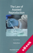 Cover of The Law of Assisted Reproduction (eBook)