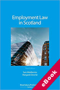 Cover of Employment Law in Scotland (eBook)