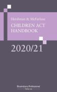 Cover of Hershman &#38; McFarlane: Children Act Handbook 2020-21