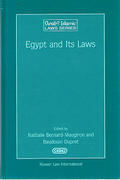 Cover of Egypt and Its Laws