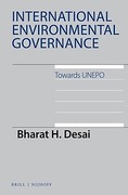 Cover of International Environmental Governance: Towards UNEPO