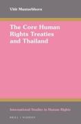 Cover of The Core Human Rights Treaties and Thailand