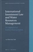 Cover of International Investment Law and Water Resources Management