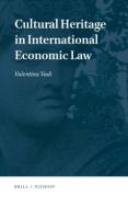 Cover of Cultural Heritage in International Economic Law