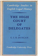 Cover of The High Court Of Delegates