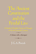 Cover of The Ancient Constitution and the Feudal Law