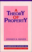 Cover of A Theory of Property