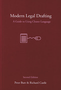 Cover of Modern Legal Drafting: A Guide to Using Clearer Language