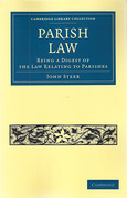 Cover of Parish Law: Being a Digest of the Law Relating to Parishes