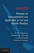 Cover of HPCR Manual on International Law Applicable to Air and Missile Warfare