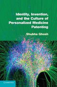 Cover of Identity, Invention, and the Culture of Personalized Medicine Patenting