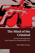 Cover of Mind of the Criminal: The Role of Developmental Social Cognition in Criminal Defense Law