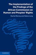 Cover of The Implementation of the Findings of the African Commission on Human and Peoples' Rights