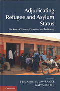 Cover of Adjudicating Refugee and Asylum Status: The Role of Witness, Expertise, and Testimony