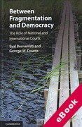 Cover of Between Fragmentation and Democracy: The Role of National and International Courts (eBook)