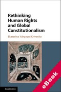 Cover of Rethinking Human Rights and Global Constitutionalism: From Inclusion to Belonging (eBook)