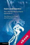 Cover of Injury and Injustice: The Cultural Politics of Harm and Redress (eBook)