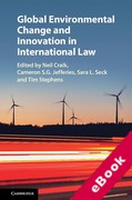Cover of Global Environmental Change and Innovation in International Law (eBook)