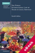 Cover of The Public International Law of Trade in Legal Services (eBook)
