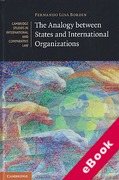 Cover of The Analogy between States and International Organizations (eBook)