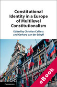 Cover of Constitutional Identity in a Europe of Multilevel Constitutionalism (eBook)
