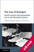 Cover of The Law of Strangers: Jewish Lawyers and International Law in the Twentieth Century (eBook)