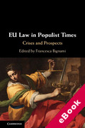 Cover of EU Law in Populist Times: Crises and Prospects (eBook)