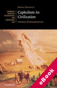 Cover of Capitalism As Civilisation: A History of International Law (eBook)