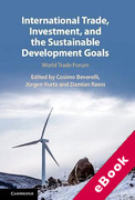 Cover of International Trade, Investment, and the Sustainable Development Goals: World Trade Forum (eBook)