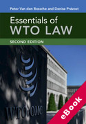 Cover of Essentials of WTO Law (eBook)