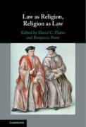 Cover of Law as Religion, Religion as Law