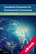 Cover of Complexity Economics for Environmental Governance (eBook)