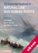 Cover of The Cambridge Handbook of Natural Law and Human Rights (eBook)