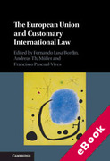 Cover of The European Union and Customary International Law (eBook)