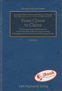 Cover of From Clones to Claims: The European Patent Office's Case Law on the Patentability of Biotechnology Inventions in Comparison to the United States and Japanese Practice