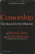 Cover of Censorship: The Search for the Obscene