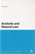Cover of Aristotle and Natural Law
