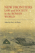 Cover of New Frontiers: Law and Society in the Roman World