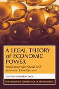 Cover of A Legal Theory of Economic Power: Implications for Social and Economic Development